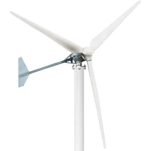 गर्म बिक्री 3 ब्लेड 20kw 30kw 50kw 100kw 380v 220v 120v मजबूत क्षैतिज पवन टरबाइन