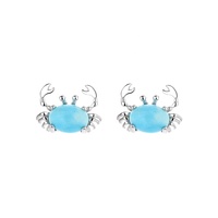 925 Silver Sweet Temperament Kleine zarte Micro-Set Tropf blumen ohrringe