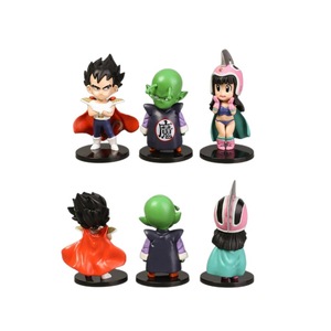 Ensemble de 6 figurines d'action en PVC DBZ <span class=keywords><strong>Goku</strong></span> Gohan Vegeta Piccolo <span class=keywords><strong>Chichi</strong></span>, modèles d'anime à collectionner, jouets pour les fans, cadeau pour les enfants - Product Image 4