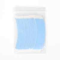36 pièces de ruban adhésif courbé double face ultra-résistant pour perruques, systèmes capillaires et colle de fixation pour perruques en dentelle et toupets