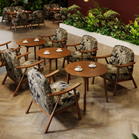 Fournisseur d'usine – Mobilier commercial moderne pour restaurant, café, boutique : banquette en bois massif et cuir, fauteuil, table à manger, mobilier de théière.