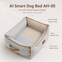 Lit pour chien intelligent OEM ODM, canapé-lit pour animaux de compagnie en gros, design tendance, emballage en boîte, couleur de tissu personnalisée, logo, support de marque privée