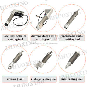 Máquina de corte de cuchillos oscilantes de precisión duradera, piezas de repuesto, cabezales de herramientas, herramienta de cuchillo vibrador - Product Image 5