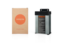 Alimentation LED à découpage MINJON IP45 étanche 120W 12V 10A à sortie unique AC-DC pour éclairage extérieur industriel 85%