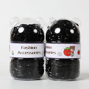 Venta directa de fábrica de Yiwu, banda elástica desechable para el cabello para niños, accesorios para el cabello - Product Image 3