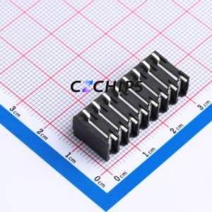 JL212R-SMT-35008BP1 Spring Terminal Block SMD,P=3.5mm Connector ( Construction: 1x8P )( Pitch: 3.5mm )( Color: Black ) - Product Image 2