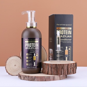 Natural Herbal Collagen Brazilian Hair Anti Hair Loss Conditioner Hair <b>Shampoo</b> Oil Set - Product Image 1