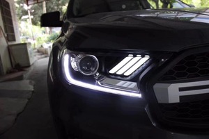 2015-2020สำหรับ <span class=keywords><strong>Ford</strong></span> <span class=keywords><strong>Ranger</strong></span> ไฟหน้ารถยนต์ LED สไตล์ <span class=keywords><strong>Ranger</strong></span> Raptor wildtrak ไฟหน้า6000K สีเย็นใหม่ - Product Image 5