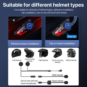 X7 Bluetooth kablosuz motosiklet kask kulaklık motosiklet aksesuarları - Product Image 5