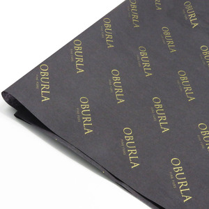 Giấy gói quà màu trắng đen tùy chỉnh, giấy in logo, giấy lụa cotton, giấy gói quần áo, rượu vang, quà tặng, giấy lót gói hàng bán lẻ, giấy lụa - Product Image 3