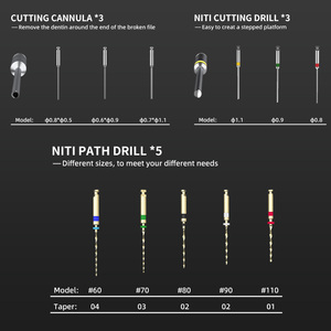 Extracteur de fiches dentaires, kits de récupération et de sauvetage pour fiches endodontiques cassées - Product Image 3