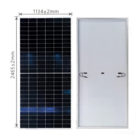 Panel Solar Monocristalino de Silicio de 625-650W con 23.3% de Eficiencia y Tecnología de Media Celda