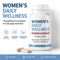 Complément alimentaire quotidien pour femmes en capsules, marque privée OEM, Myo-Inositol, D-Chiro-Inositol, extrait de Vitex, aliment santé