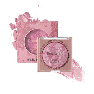 Fard à joues effet purée de pommes de terre, poudre croustillante 3D nacrée, illuminateur de visage scintillant, motif floral en relief, 10g, format standard, maquillage tendance - Product Image 5