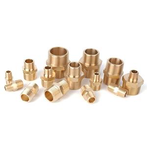 Nissin All Copper Npt Threaded Pipe Fittings 1/4 In Straight Connectors For Water And Air Plumbing Rigid Type - Product Image 1