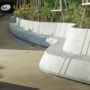 Nuevos Materiales de Construcción de Piedra UHPC, Banco de Jardín Resistente al Agua y a las Manchas, Asientos para Patio Exterior - Product Image 4