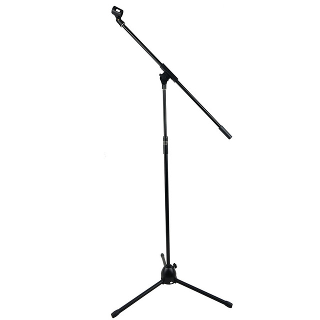 Tripod microphone stand weighted metal connector lifting microphone playing stand Microphone rack