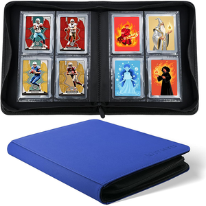 Classeur à fermeture éclair personnalisé pour cartes de baseball, 4 <span class=keywords><strong>pochettes</strong></span>, format 3x4, pour collectionneurs - Product Image 1