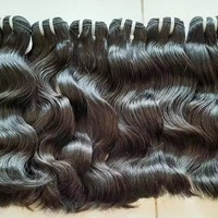 Extensions de cheveux humains vierges Remy brésiliens bruts, alignés sur les cuticules, ondulés, double trame, prêts à la permanente, pour la coiffure, vente en gros