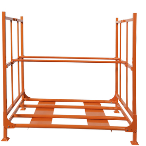 Stackable Passenger Car Tyre Storage Warehouse Stacking Rack Heavy Duty Truck Folding Tire Storage Metal Rack