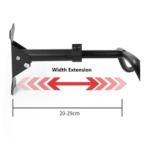 Support <span class=keywords><strong>mural</strong></span> rotatif pour <span class=keywords><strong>vélo</strong></span>, crochet de rangement <span class=keywords><strong>horizontal</strong></span> pour <span class=keywords><strong>vélo</strong></span>, pour garage, abri intérieur, en acier au carbone, vis incluses - Product Image 4