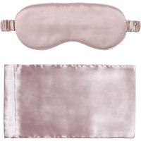 Masques pour les yeux de sommeil 100% en soie de luxe personnalisés 19MM 22mm masque de voyage de nuit chauffant nouveau produit pour accessoire de sommeil confortable