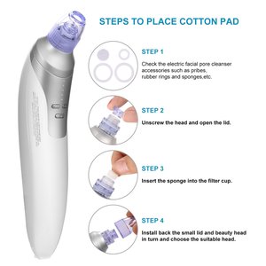 Outfit Beauty rechargeable portable sucking strong remove tool from BLACKHEAD adsorption emptiness al acne herrami - Product Image 4