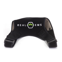 Masajeador de Hombros EMS, para Espalda Superior y Hombros, 4 Modos, 12 Niveles, Recargable por USB, 2 Años de Garantía, EMS REAL, Fabricante Coreano