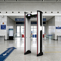Détecteur de métaux à passage direct Taien à 18 zones, haute sensibilité, durable, modèle TN-SG2101-A7LCD avec écran tactile couleur de 7 pouces
