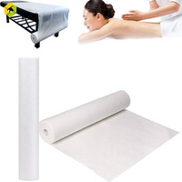 Rouleaux de draps de lit jetables non tissés de haute qualité Salon de beauté de l'hôpital Spa Table Drap de lit Ventes d'usine