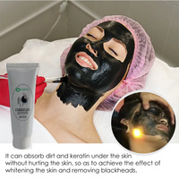 R Offre Spéciale crème de carbone Gel noir pour éliminer les points noirs nettoyage de la peau éclaircissant rajeunissement de la peau Laser Gel de carbone pour le visage
