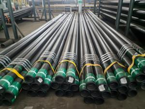 Tuyau de revêtement OCTG en acier API 5CT N80 J55 L80 de <span class=keywords><strong>2</strong></span> 7/8"-13 3/8" pour l'industrie pétrolière et gazière avec filetage premium TS 8 PH6 Hydrill - Product Image 3