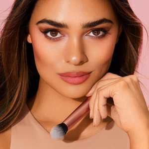 Nouvel outil de beauté professionnel, pinceau à maquillage pour le visage, pinceau à poudre en fibres synthétiques pour crème et fond de teint - Product Image 4