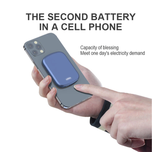 พาวเวอร์<span class=keywords><strong>แบงค์</strong></span>แบบแม่เหล็ก10000mAh เครื่องชาร์จไร้สายความเร็วสูงแบบพกพาได้สำหรับ2025โลโก้ออกแบบได้ตามต้องการ - Product Image 3