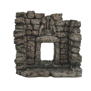 Đồ trang trí bể cá kim tự tháp Ai Cập và nhân sư bản sao đồ tạo tác cổng đổ nát đồ thủ công bằng nhựa đồ trang trí bể cá tường Sụp Đổ - Product Image 1