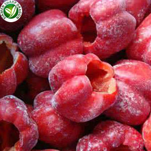 Peperoncino campana pepe verdura cinese cina IQF prezzo all'esportazione congelato rosso 10 Kg zafferano rotondo crudo commestibile SD pepe fresco - Product Image 3