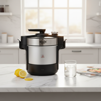 Blender portable en acier inoxydable JIUMI avec contrôle automatique de la vitesse variable, capacité de 5 L pour usage domestique et commercial