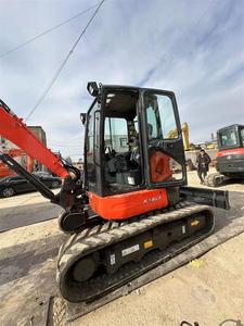 Mini-excavatrice d'occasion 6 tonnes Kx163 fabriquée au Japon au prix le plus raisonnable, en vente à Shanghai - Product Image 4
