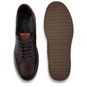 Zapatos de Vestir Casuales de Lujo para Hombre, Estilo Vintage, Hechos a Mano con Cuero Vacuno, Punta Cerrada, Aumentan la Estatura - Product Image 4