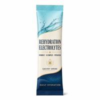 Poudre de réhydratation et de récupération électrolytes haute concentration, supplément de vitamines C et B, sachet de boisson, potassium, minéraux quotidiens