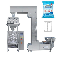 Peseuse linéaire automatique à 4 têtes, haute précision, en acier inoxydable, pour étiquetage de lentilles, céréales, macaronis, bonbons, aliments en sacs et emballages plastiques