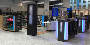 Sản Phẩm Bán Lẻ Màn Hình Điện Tử <span class=keywords><strong>Kiosk</strong></span> Cửa Hàng Nội Thất Cửa Hàng Hiển Thị Cho Phụ Kiện Điện Tử - Product Image 5