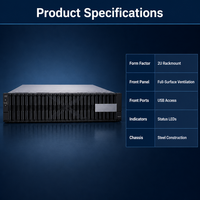 Serveur en rack Xfusion 2288 V7 2u neuf avec 2 processeurs Intel Xeon de 5e génération, 16 emplacements DDR5 en stock