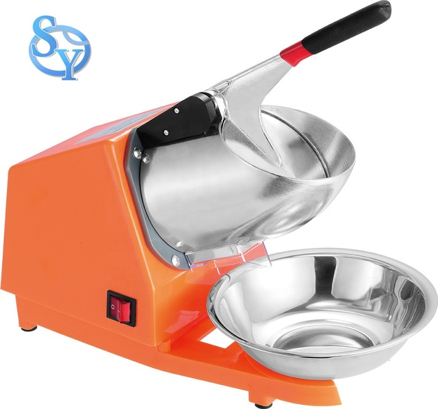New Hot Selling Electric Small Ice Crusher 700ml Capacity Fully-Automatic Home Use Convenient and Easy to Operate