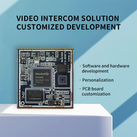 Kit de développement économique avec carte centrale VoIP Quad-Core Cortex-A7 RK3308, PCB FR4 4 couches, fonction téléphone SIP et voix intelligente