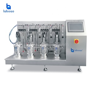 Laboao Mini <span class=keywords><strong>bioreactor</strong></span> giá nhiều song song tiệt trùng lên men Hệ thống kính <span class=keywords><strong>bioreactor</strong></span> - Product Image 1