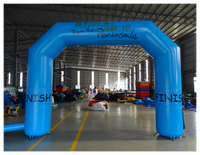 Arche de course gonflable de 3 à 10 m à vendre, arche publicitaire personnalisée pour l'extérieur, ligne de départ et d'arrivée pour marathon et cyclisme