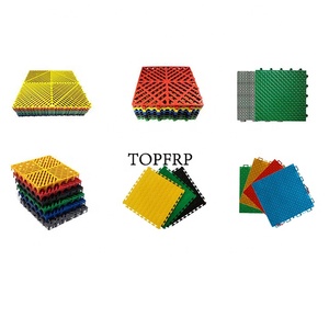 Interlocking Anti Slip Car Wash Drainage Garage Flooring <b>Tiles</b> - Product Image 1