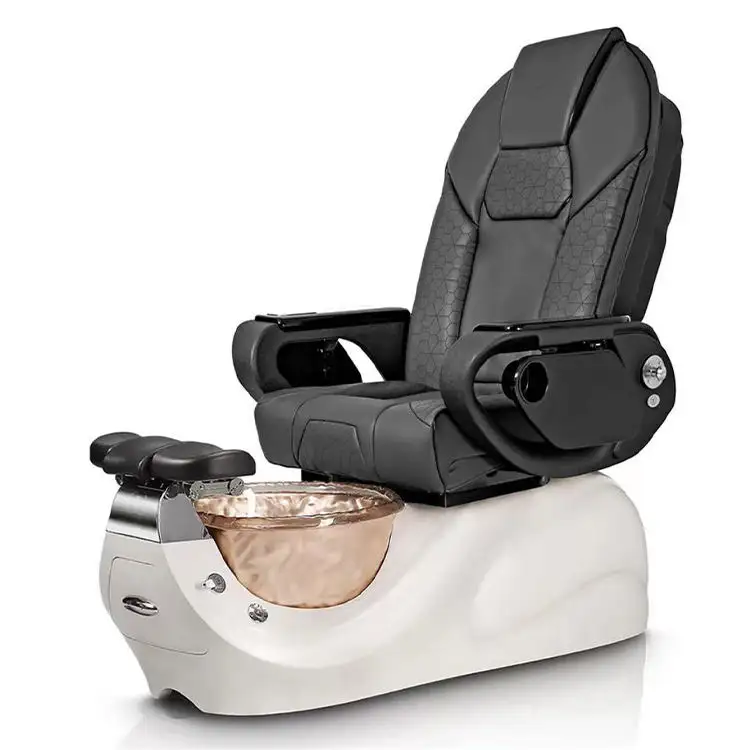 Bomacy modern nude pedicure chair for sale nail salon nude plumb 3 in 1 pedicure chairs