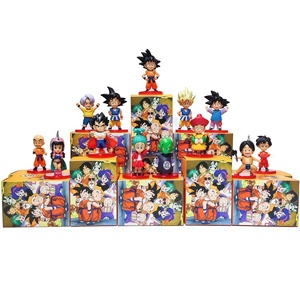 Figurine d'action PVC <span class=keywords><strong>DBZ</strong></span> en boîte mystère, échelle 1/12, mini figurine de dessin animé Piccolo Gohan Goku Saiyan, cadeau d'anniversaire japonais, souvenir de fête, décoration maison - Product Image 5